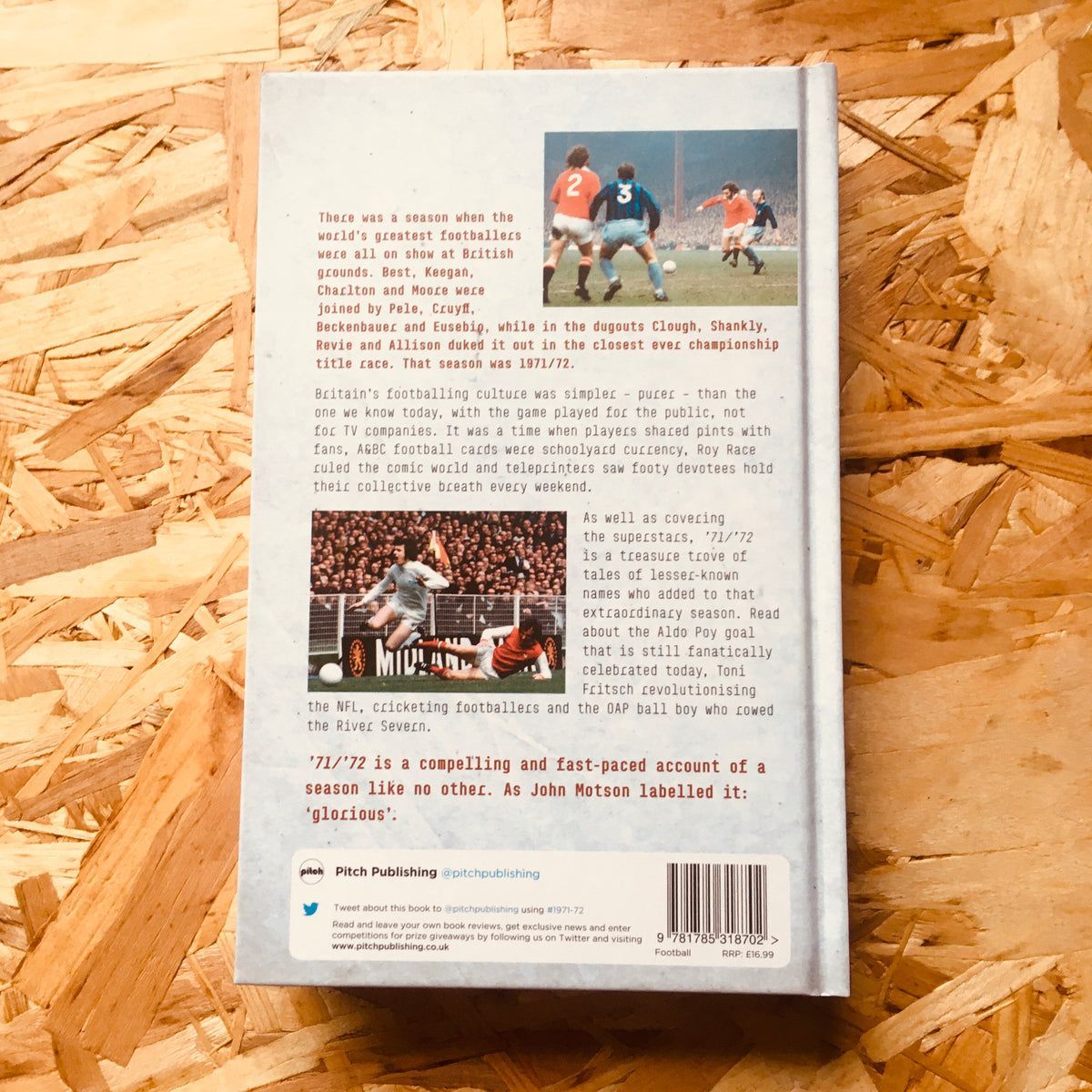 𝐑𝐄𝐒𝐓𝐎𝐂𝐊 | 71/72: FOOTBALL'S GREATEST SEASON? by Daniel Abrahams A compelling and fast-paced account of a season like no other. @71Season @PitchPublishing 🛒 stanchionbooks.com/products/71-72…