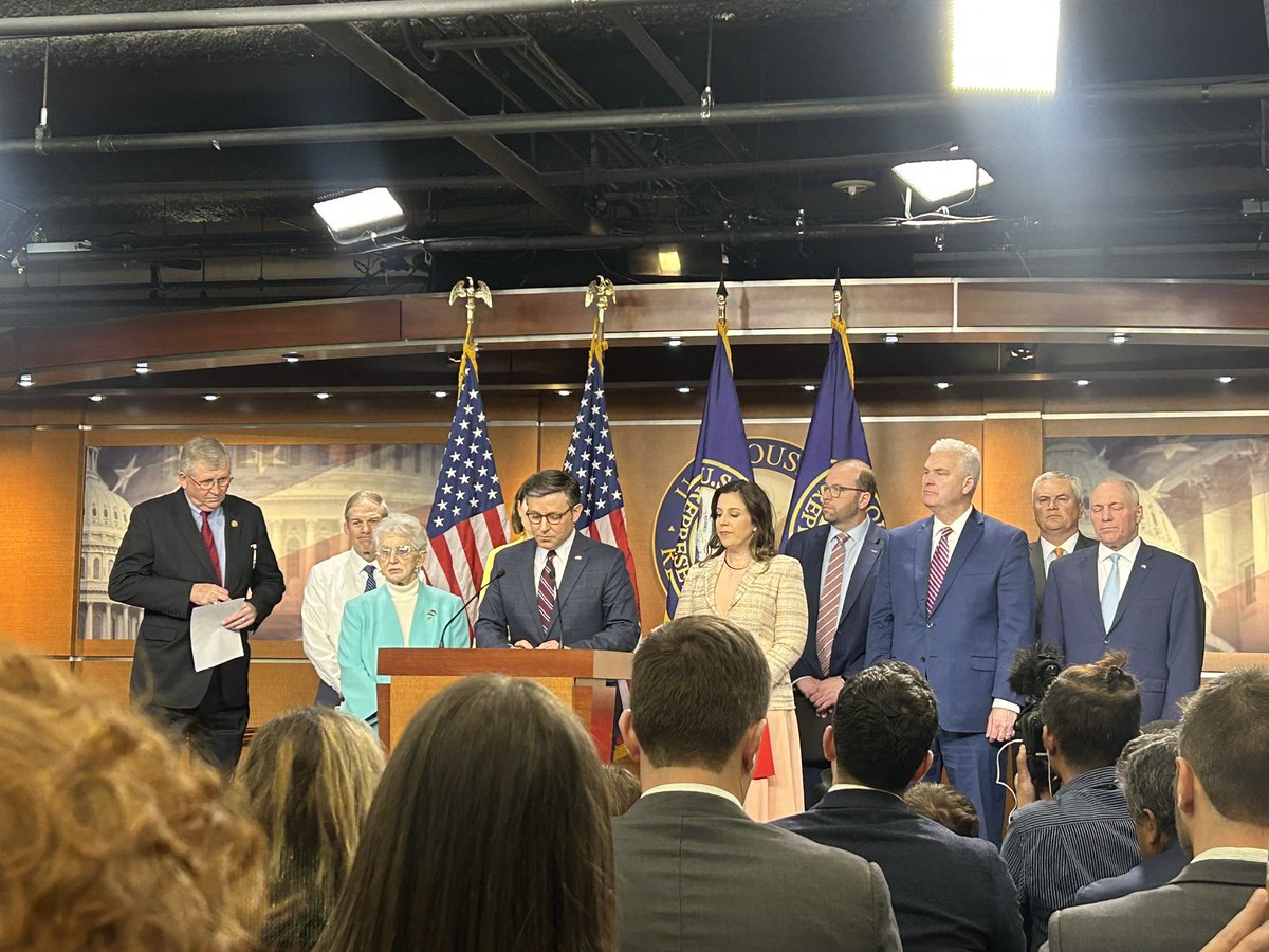 House GOP leadership & 6 committee chairs unveiling an expanded investigation into antisemitism on college campuses