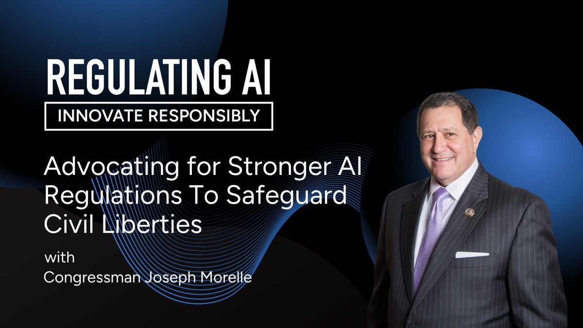 Dive into the digital world with @RepJoeMorelle as he explores AI and misinformation on the latest episode of Regulating AI: Innovate Responsibly. Uncover the need for robust AI regulation. Click for the full episode

#AIRegulation #AISafety #AIStandard