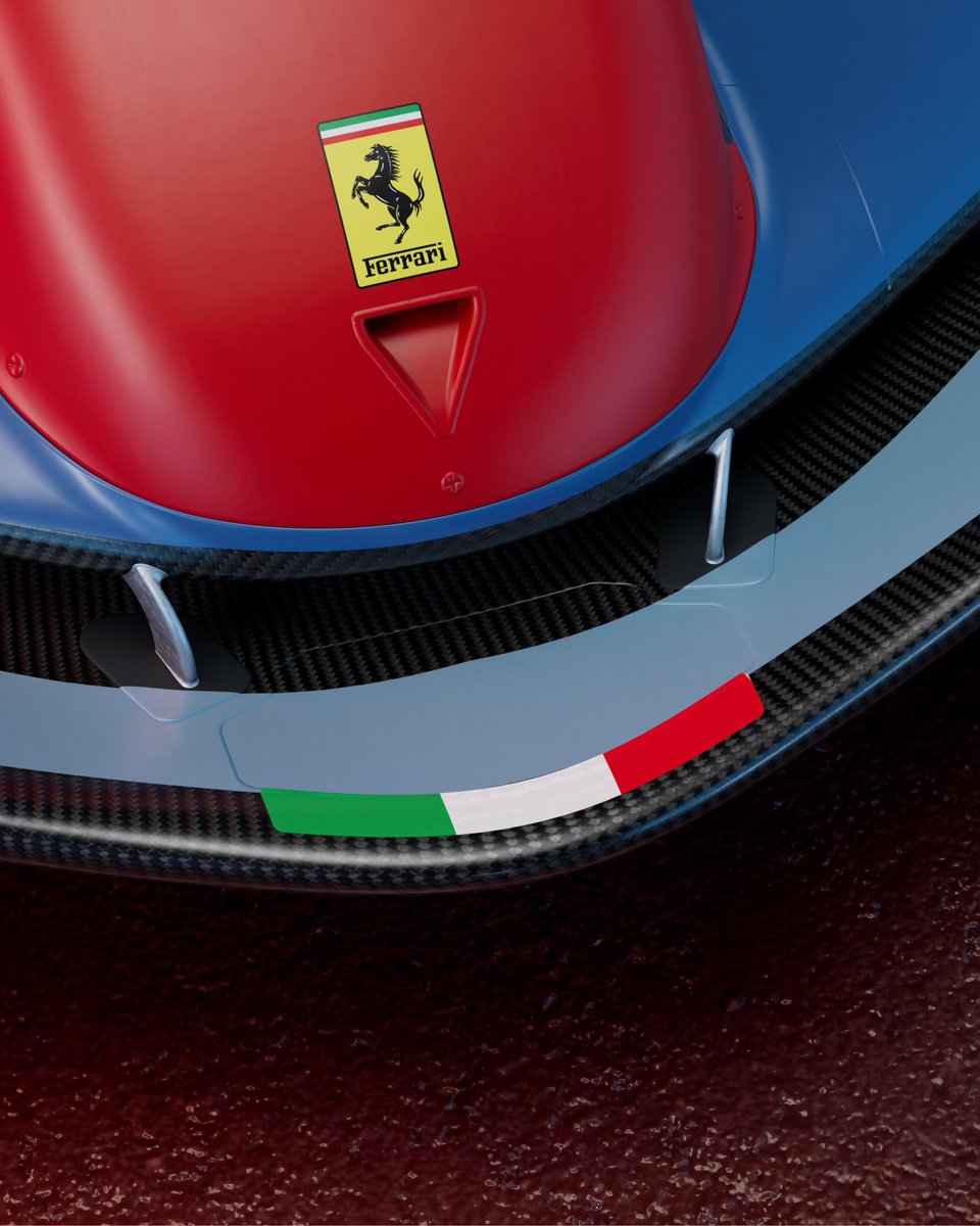 Ferrari’nin Miami renk düzeninden bir ipucu daha. 👀
