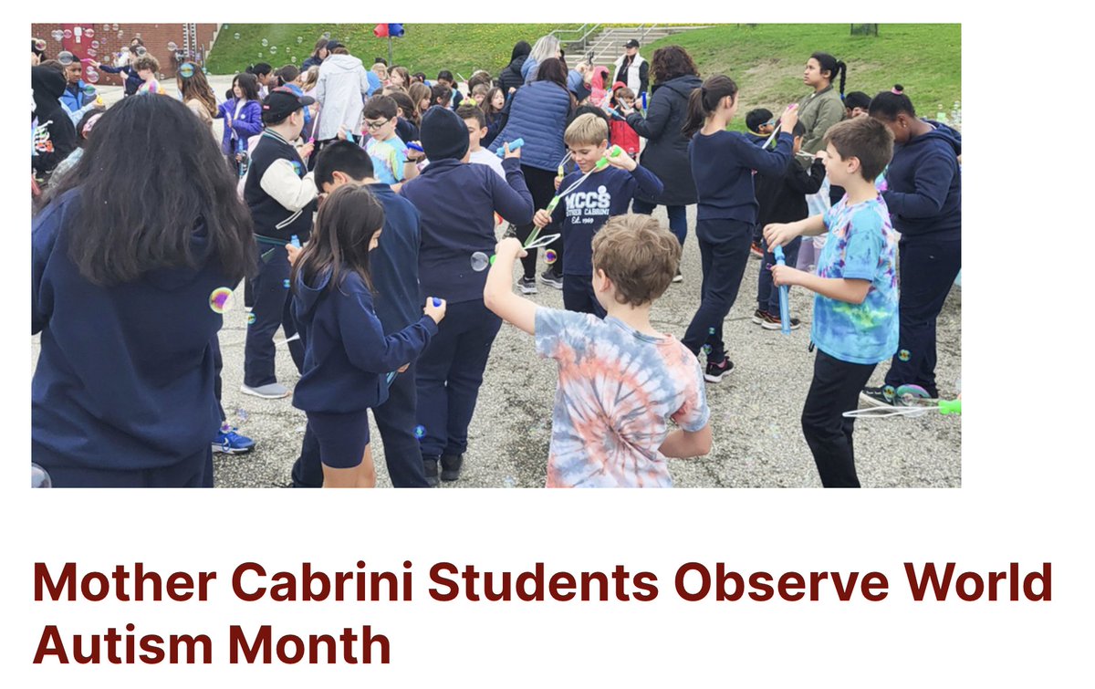 Congrats to the staff and students of @MotherCabrini2 ! tcdsb.org/o/mothercabrin…