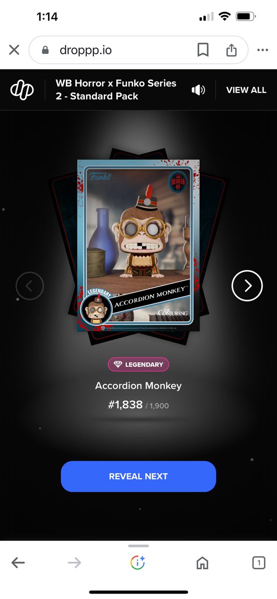 I bought two standard packs and pulled this ugly mf’r 😂 hey it’s  better than nothing. How did you guys do? #FunkoNFT #FunkoPop