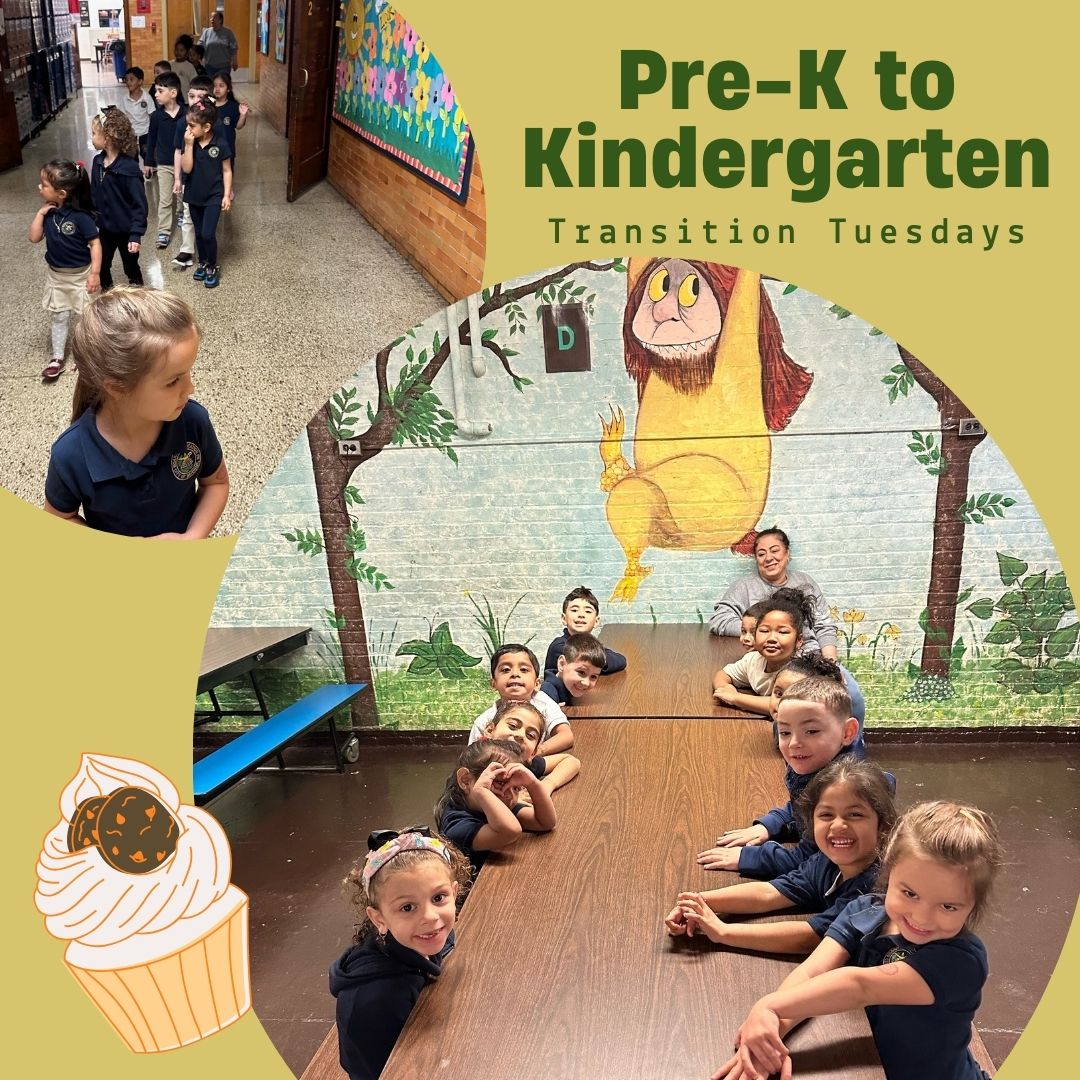 TRANSITION TUESDAY INITIATIVE – Each week, Pre-K students will learn more towards their journey to Kindergarten. Today, students visited their new lunch areas. Pictured are students in Ms. Vargo’s class @WCSPatriots9. It was a great experience for the class.