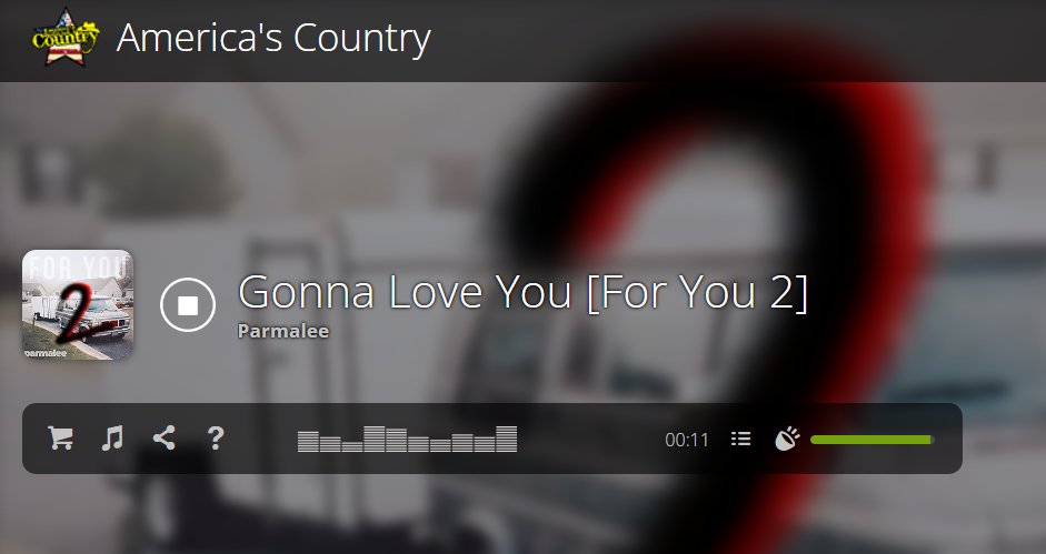 Gonna Love You by @parmalee is currently playing on @AmericasCountry 🔥🎶 Such a great song🤩