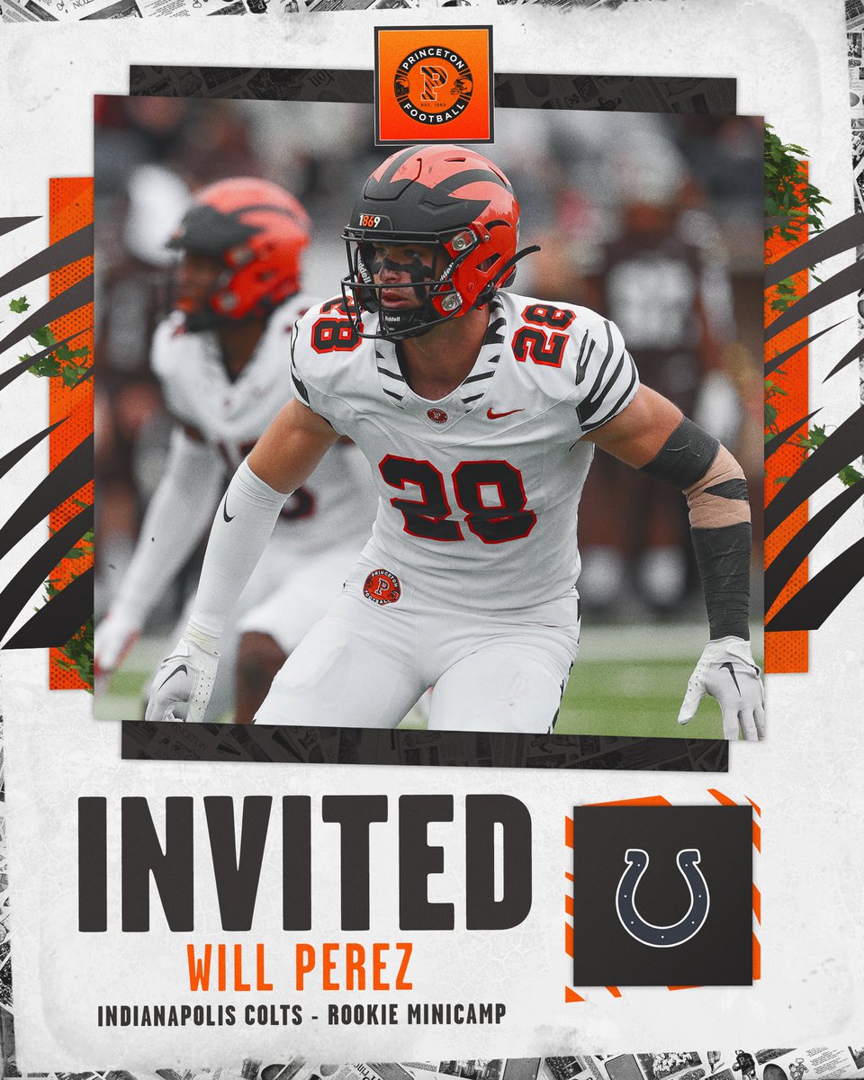 Shoutout to @Willperez27 on earning an invitation to @Colts Rookie Minicamp! shorturl.at/eyJY1 #JUICE 🍊🥤 | #ForTheShoe
