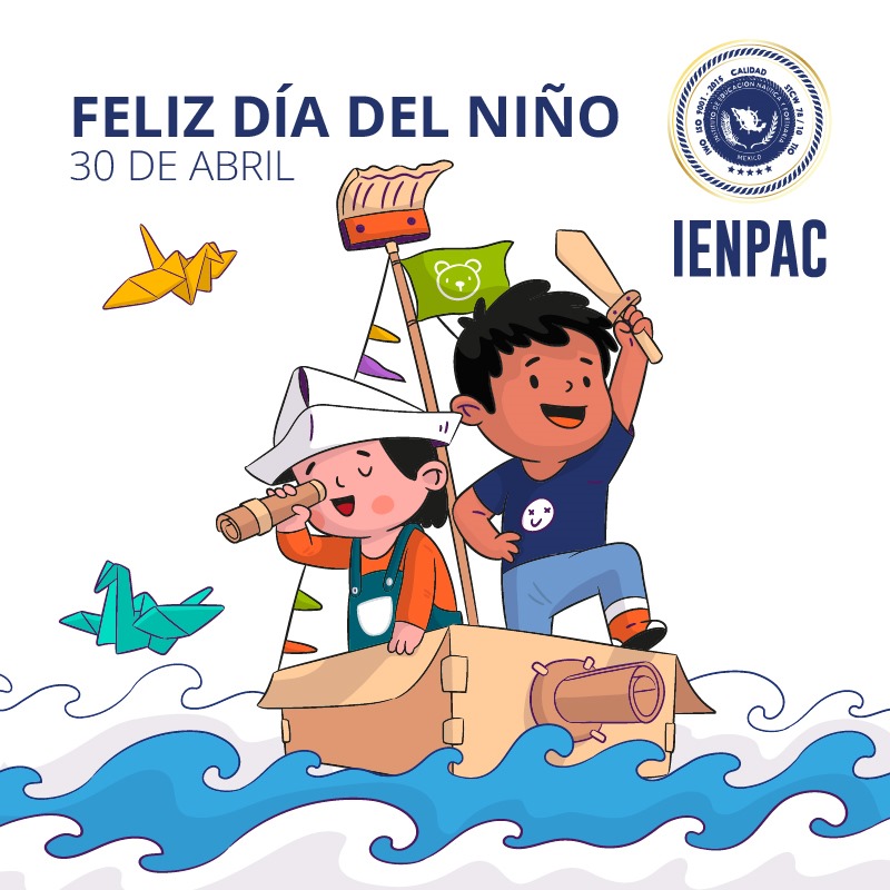 En #IENPAC celebramos con alegría el día del niño. 🎉👧👦 Que este día esté lleno de risas, juegos y mucho amor para todos los pequeños. #DiaDelNiño #diadelniñoylaniña