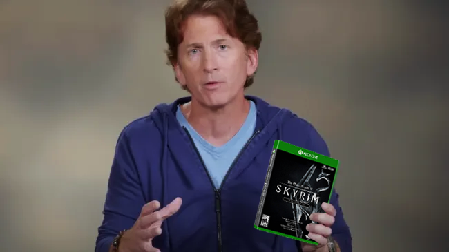 Todd Howard wants to preserve the 'Stormcloak naivete' by keeping Elder Scrolls only set in Skyrim. 'I just fucking love snow man.' Todd was asked if he'd set the series in other provinces and he quotes 'I think Argonians are kinda stinky!' Before going on a five hour rant