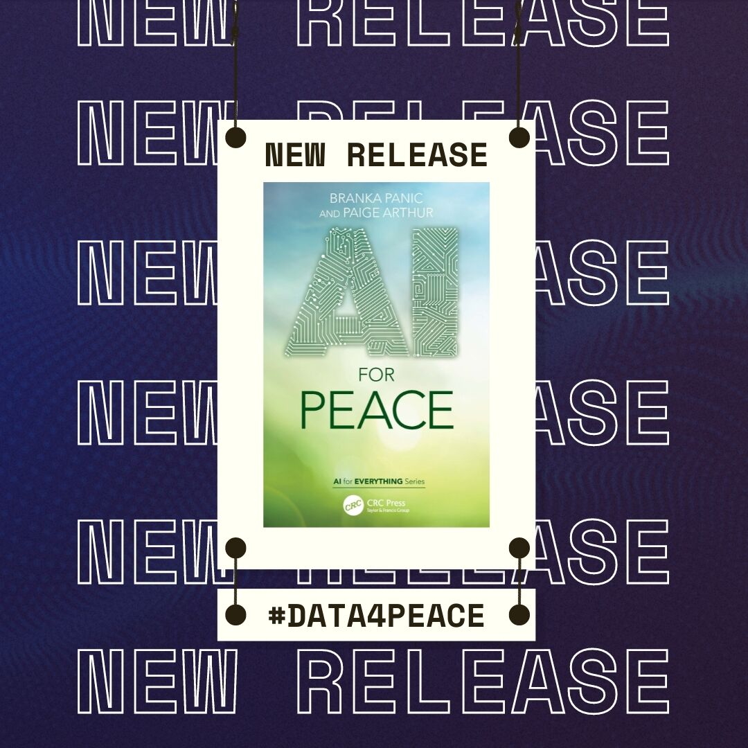 🤖 @Branka2Panic and Paige Arthur’s book on #AI4Peace provides a new POV on Artificial Intelligence and its ability to: 🚨 Develop early warning systems for timely intervention. 🛡️ Combat hate speech and human rights violations. 🌍 Analyze the effects of #ClimateChange on…