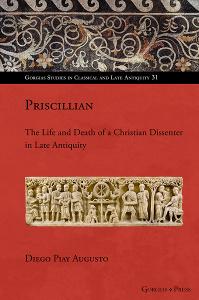 ASChurchHistory's tweet photo. Our featured recent book of the day:

Diego Piay Augusto's "Priscillian: The Life and Death of a Christian Dissenter in Late Antiquity"

Published by @gorgiaspress: https://t.co/MS46dSjUyb https://t.co/j5xhJf0FUV