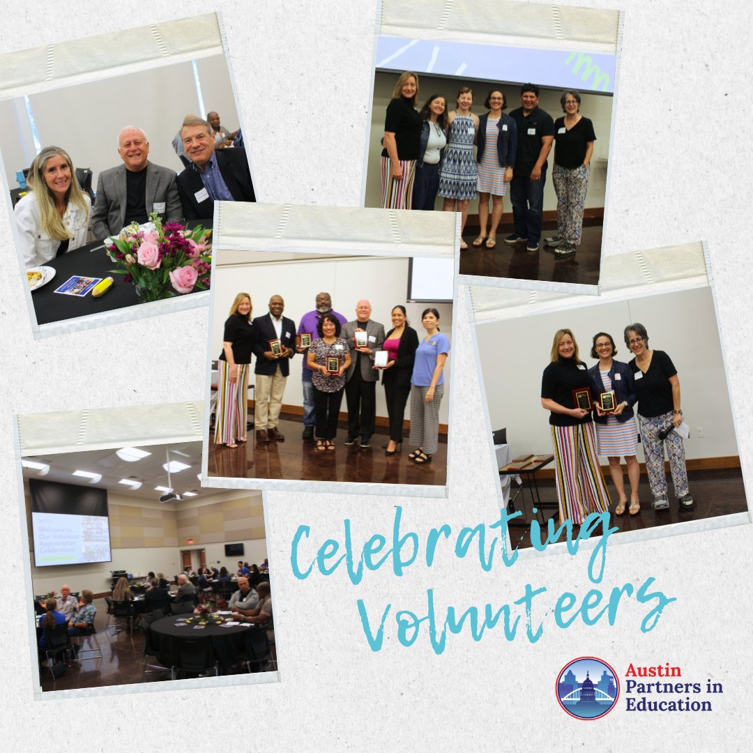 We had a fantastic time celebrating our awesome APIE volunteers at our breakfast appreciation event! Special TY for food from @PuebloViejoATX & @Uppercrust_ATX, and raffle gift cards from @meanwhilebeer, @JewboyBurgers, @SourDuckMarket, & @Pluckers. #VolunteerAppreciationMonth