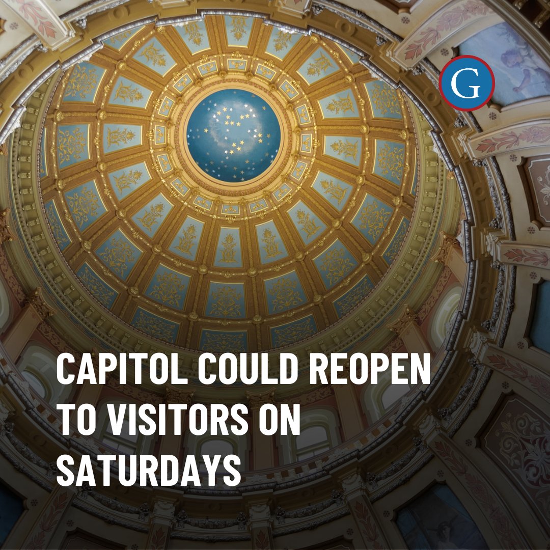 Visitors to the Capitol could tour the inside of the building on weekends for the first time in recent years, once security and staffing considerations are worked out for a potential return to Saturday hours. bit.ly/3w5KXOy