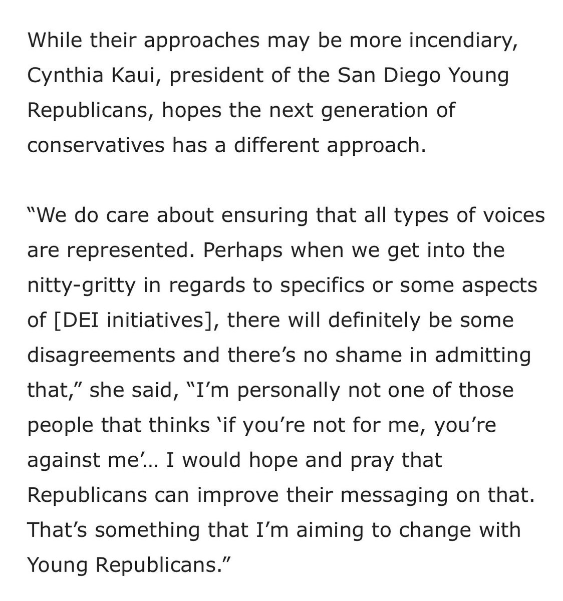 DEI is a topic that young conservatives and republicans should not shy away from. Thank you @VoiceViewpoint sdvoice.info/how-did-dei-be…