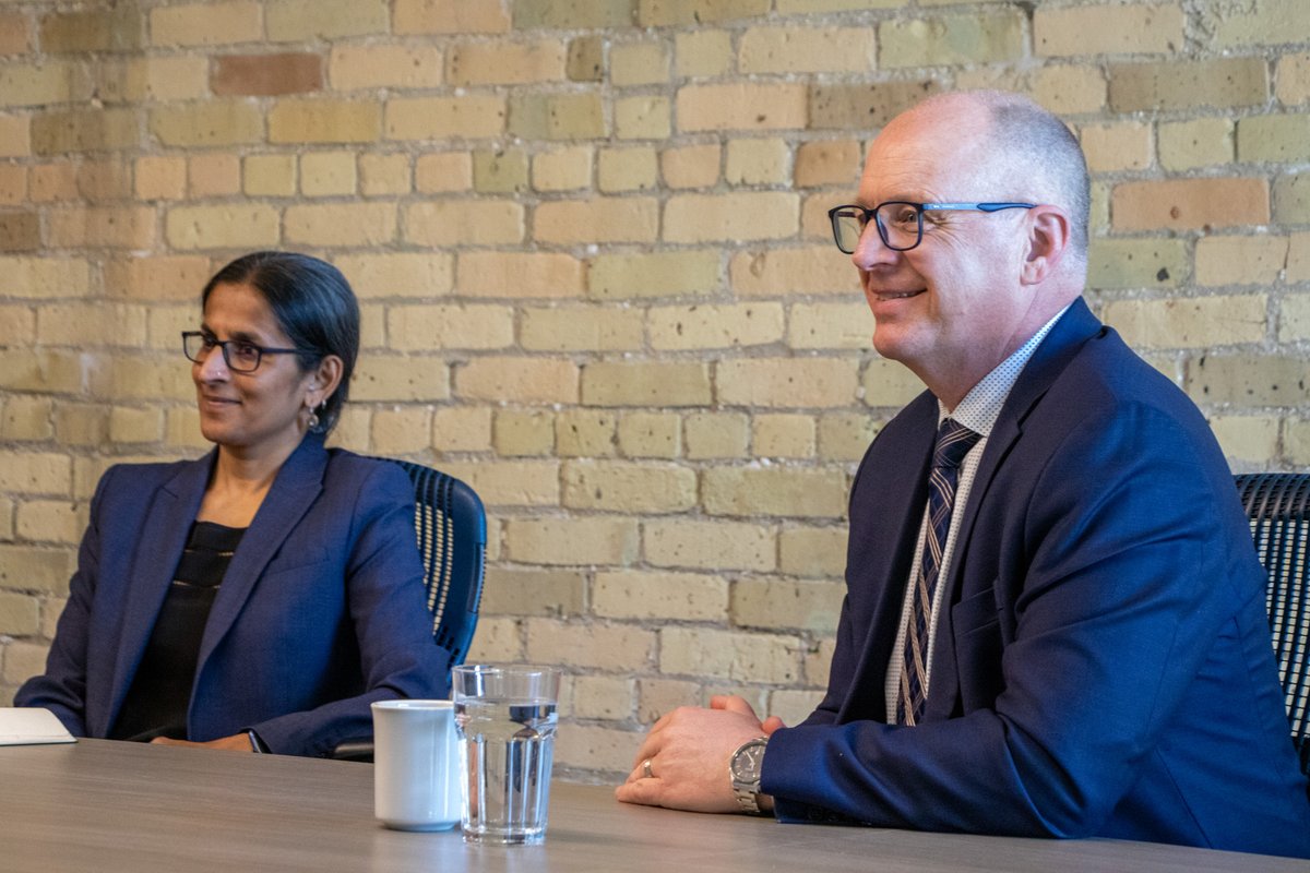 IISD is an international think tank with global impact. We're also a -local- think tank invested in the communities our teams call home. Many thanks to Mayor @ScottGillingham for joining our CEO @FullerPatriciaM at our #Winnipeg headquarters and sharing his #sustdev priorities.