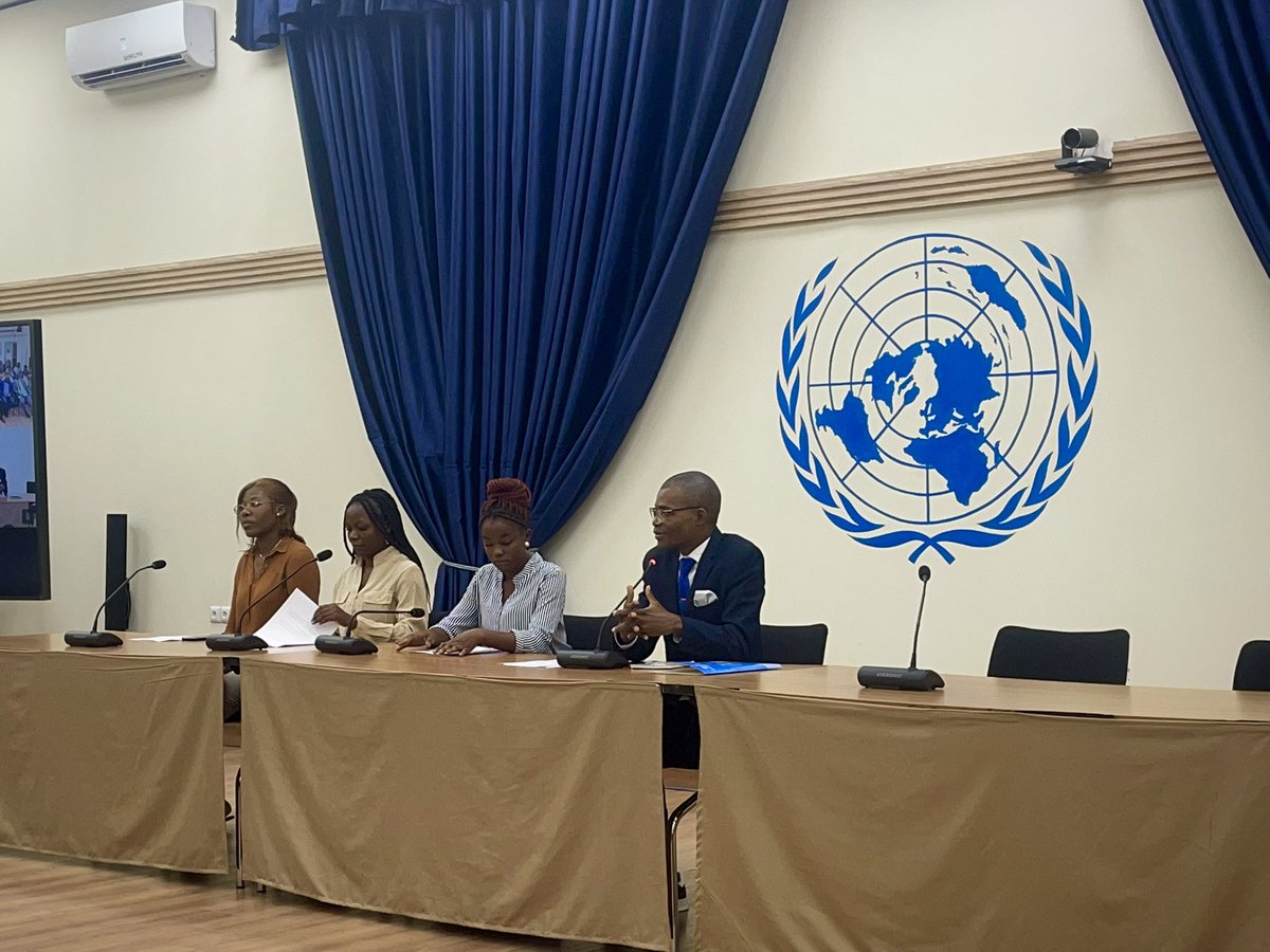 #Atelier_de_sensibilisation_réussi_avec_la_MONUSCO

Ce #30_avril_2024, nous avons eu le privilège, avec mes collègues Bilenge, de participer à un atelier organisé par la United Nations Mission in the DR Congo - Monusco . 
@MONUSCO 
@UNPOL 
@UN_BintouKeita 
@DeboutBilenge