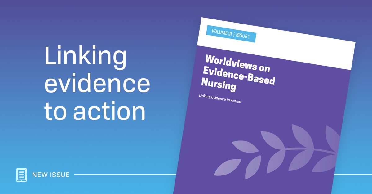 The April issue of Worldviews covers EBP for standardizing interventions through nursing professional governance; how gratitude relates to job satisfaction; the facilitators and barriers to rapid response team activation; and more. Members read free » bit.ly/3SqyJ9F