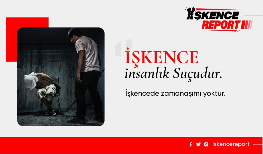 İşkence hem insanlık suçu hem de insanlık dışıdır. @TC_icisleri İşkenceVar Susmayın Şampiyonlar Ligi Anayasa Mahkemesi