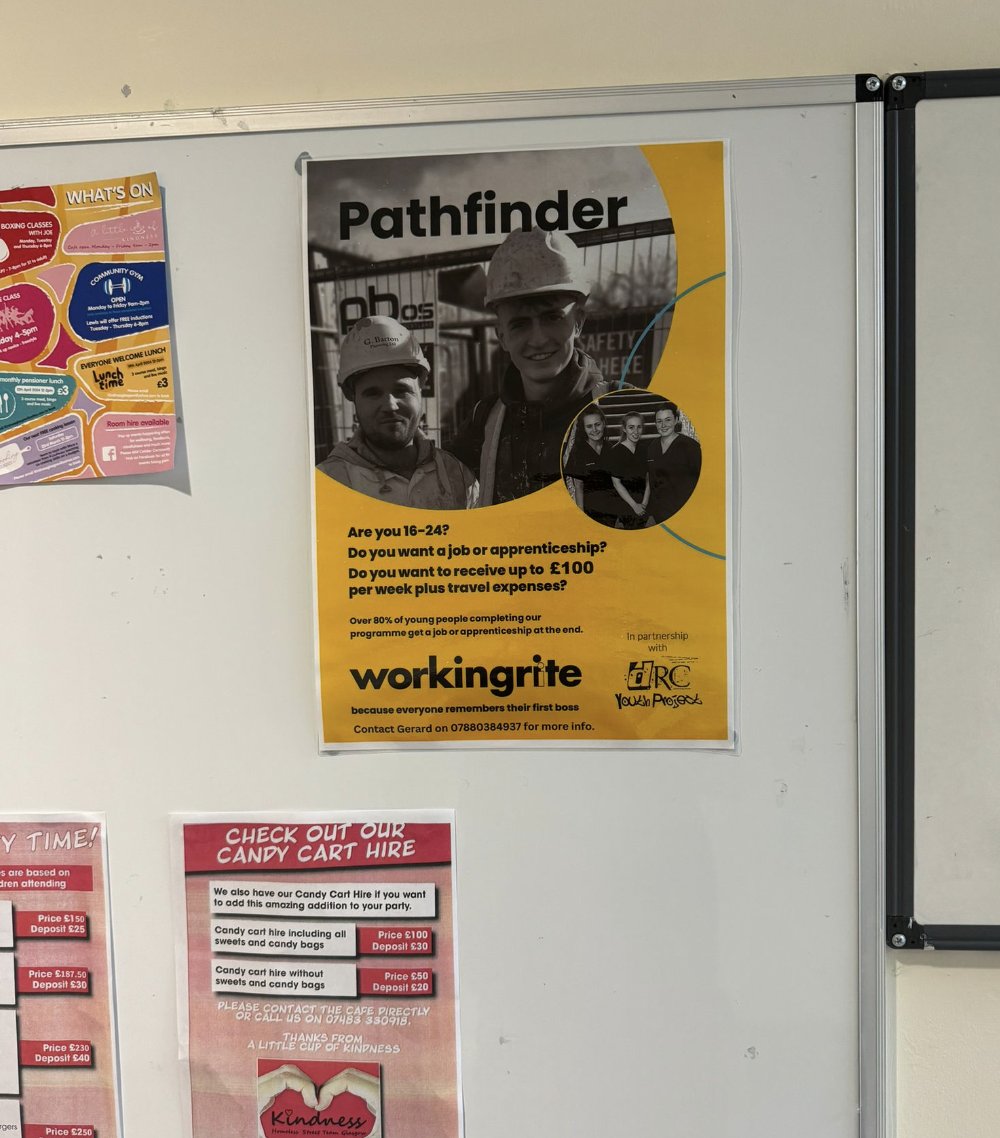 We were out & about in the NW of the city today & yesterday, spreading the word about Pathfinder & promoting the support & opportunities available through the program. Great to meet new people & link in with some fantastic local organisations @ng_homes @CCHGlasgow @LoveMiltonGLA