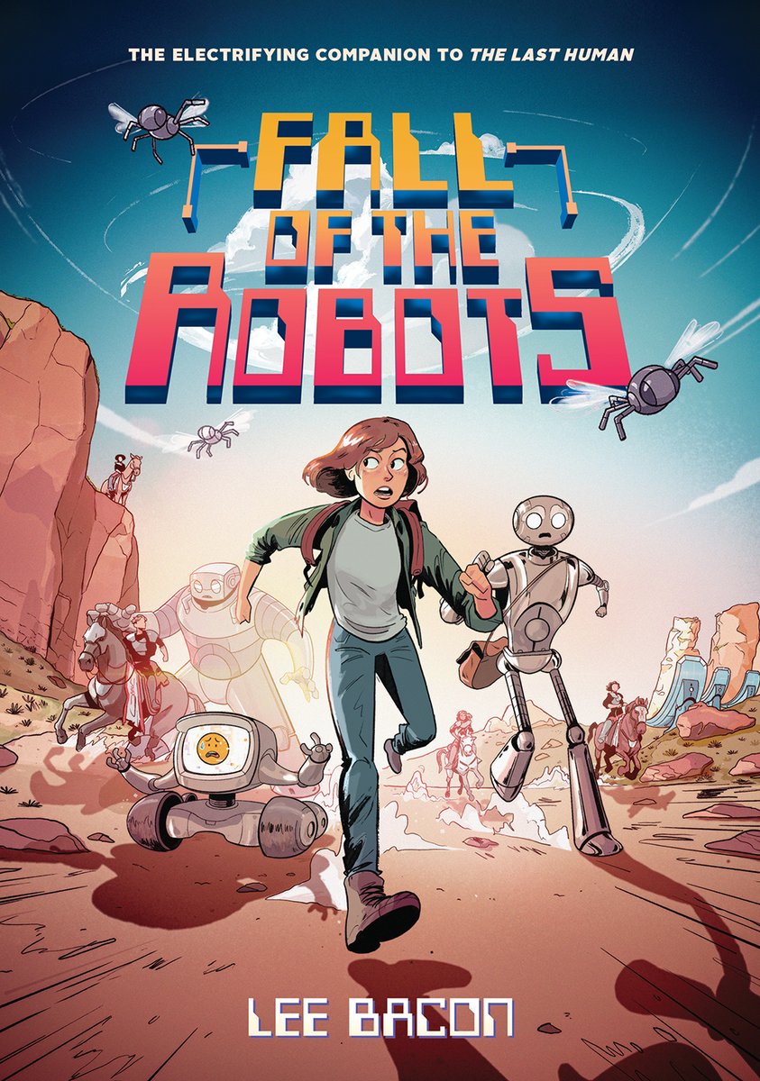 Grab a copy of the newly released #FallOfTheRobots by Lee Bacon today! Follow XR_935 and Emma this sequel to #TheLastHuman as they navigate a world where humans and robots coexist, facing danger and betrayal in this action-packed adventure! #BookBirthday bit.ly/3SYZROZ