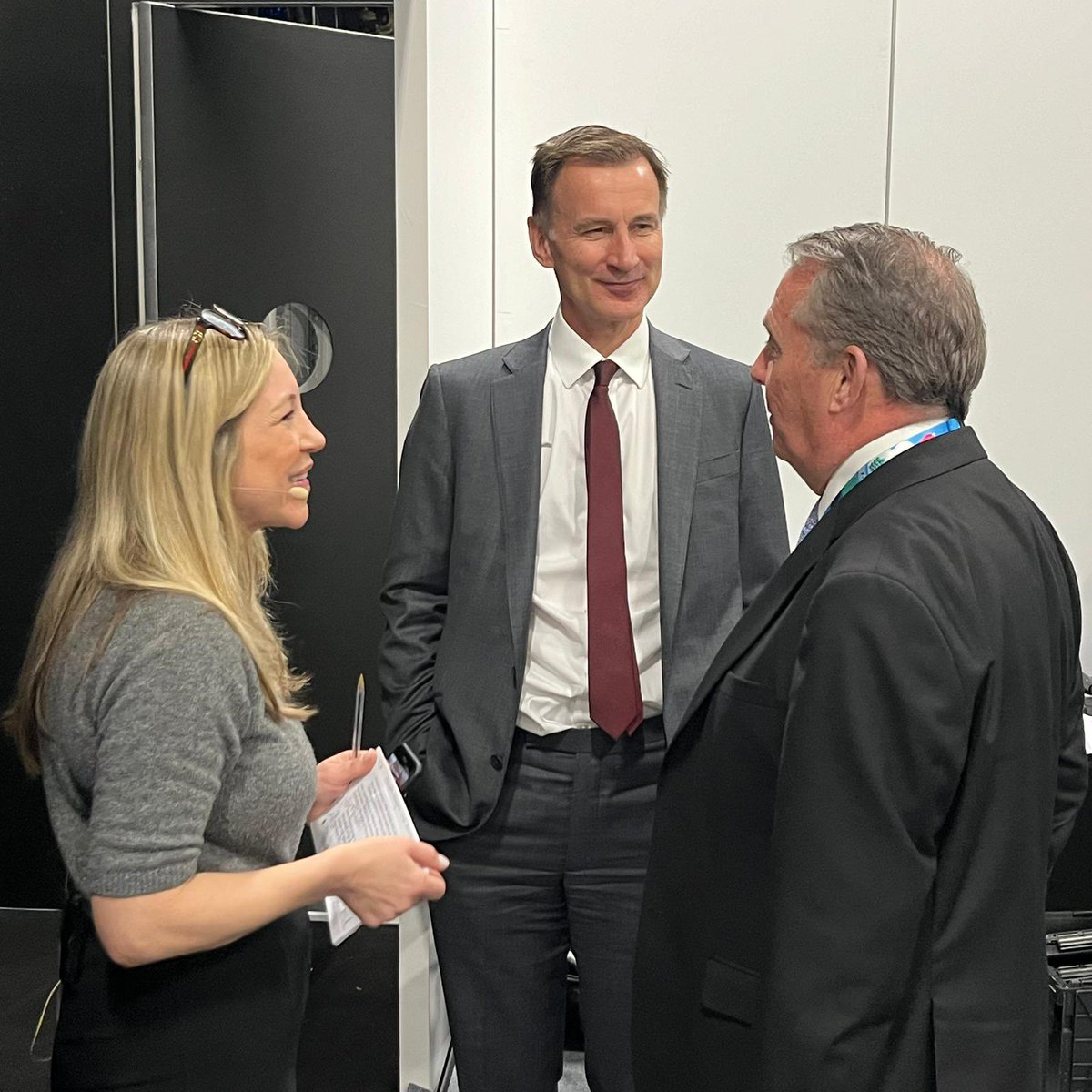 Welcoming The Chancellor @Jeremy_Hunt to #innovationzero main stage - in conversation with @joannagtweets