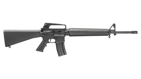Springfield SA-16 M16A2 clone AR15 with 20'' 5.56 chrome lined barrel, pinned FSB with flash hider, & A2 upper/rear sight for $1,199 currently here: mrgunsngear.org/4diyjfM

#clone #USMC #Army #AR15