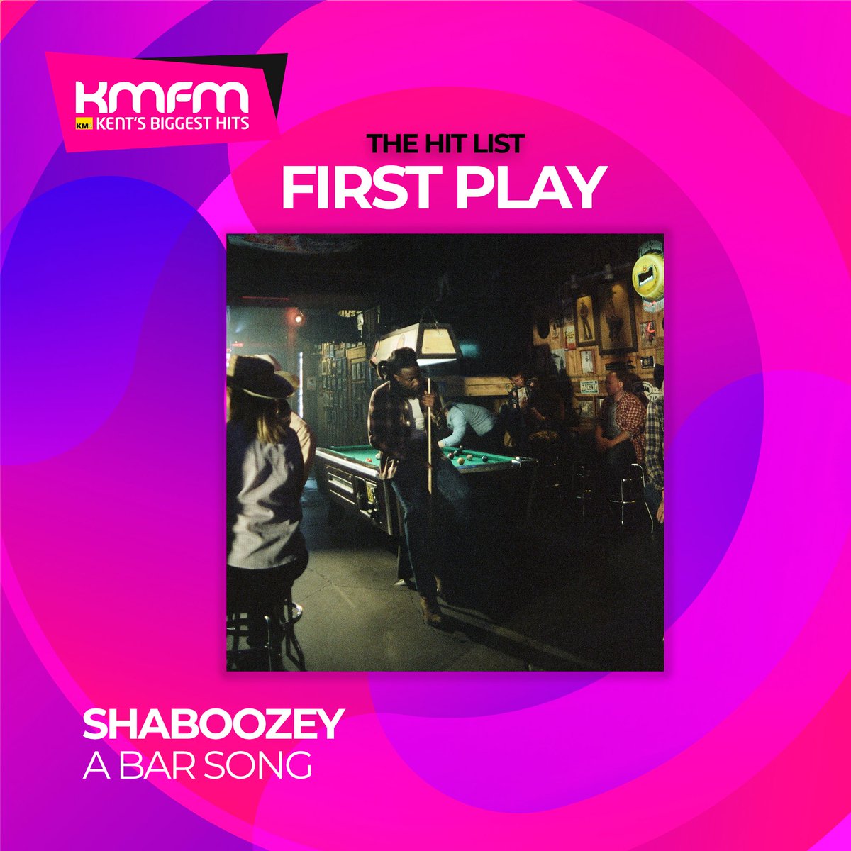 🔥 Tonight's #FirstPlay is one of the biggest trending sounds on Instagram right now.

@ShaboozeysJeans is bringing his folky infused r&b vibes with this one! #ABarSong is tonight's #FirstPlay across #Kent.

Hear it ➡️ kmfm.co.uk/player 🔊