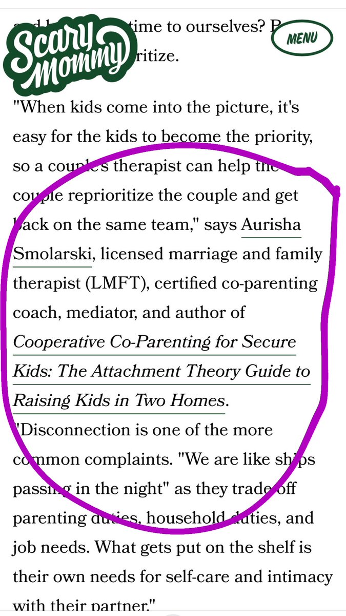 Thrilled to be featured in <a href="/ScaryMommy/">Scary Mommy</a>. Great article by <a href="/alexfrostwrites/">Alexandra Frost</a>! Parenthood is no joke and sometimes some support from a good therapist can be what you need to keep you your relationship a priority. Thx <a href="/FreshStartsHere/">Fresh Starts Registry</a>