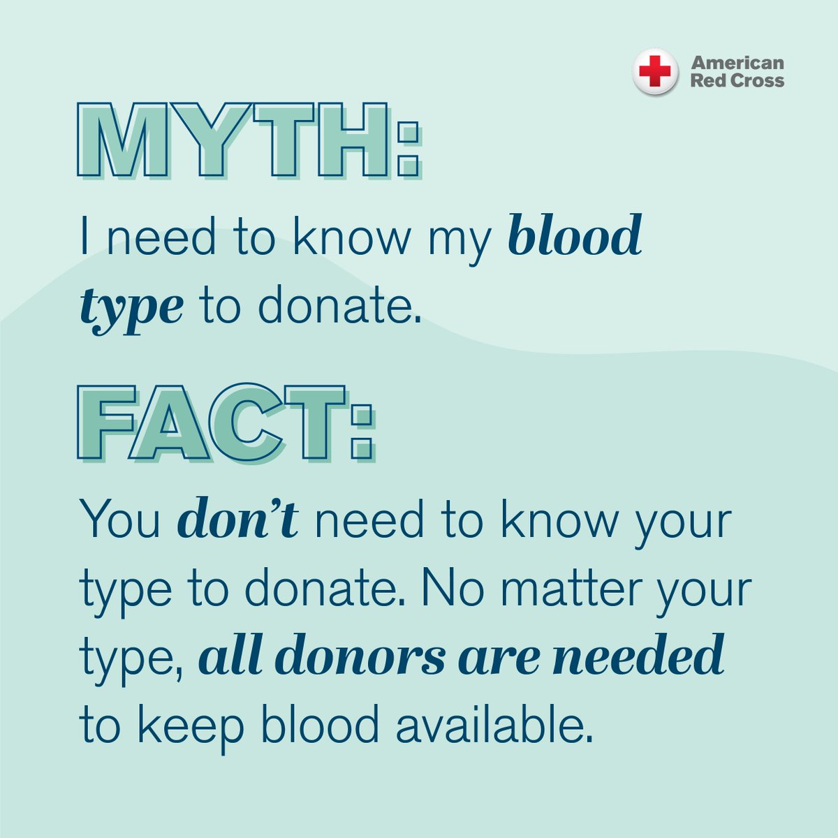 🅰️🅱️🆎🅾️ No matter your blood type – or even if you don't know your blood type! – you can help save lives. Click to make an appointment: rcblood.org/appt