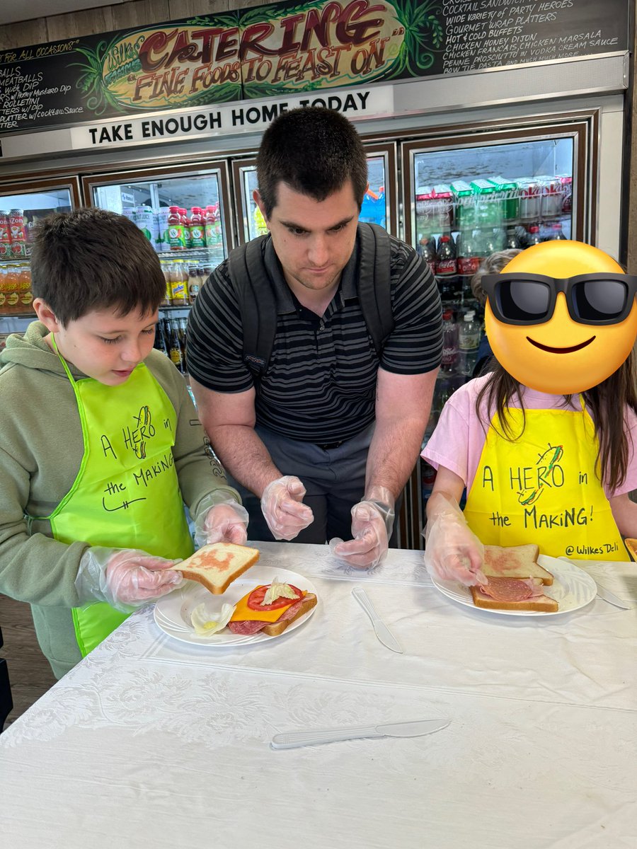 Thank you to Wilkes Deli in Mahwah. Paul’s family and staff couldn’t have been happier to teach us. Ss learned the history of Wilkes Deli, how to use the slicer and grill and made their own sandwich for lunch today. Thank you Wilkes for this experience! 🥪😀🥪😀 #mahwahconnects
