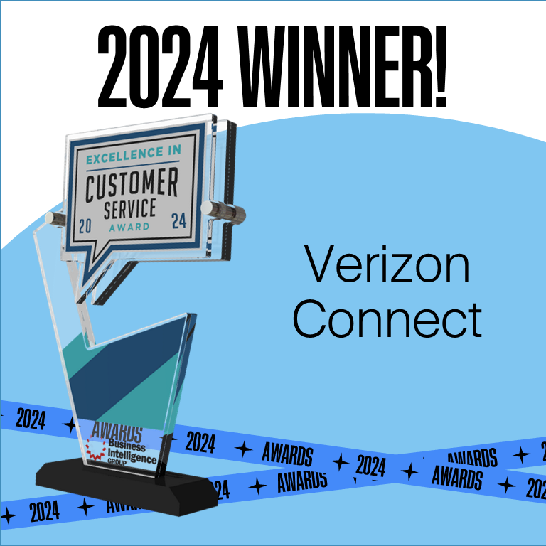 I’m proud Verizon Connect has received a 2024 Excellence in Customer Service Award from Business Intelligence Group. See why it received recognition for Transformation of the Year. #VTeam bit.ly/4bicpY5