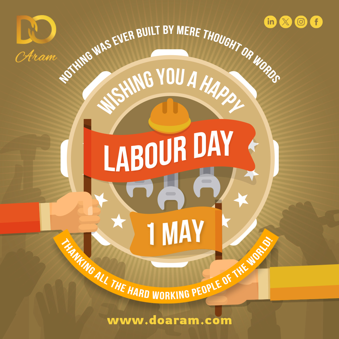 Happy Labour Day!

#Doaram #letsdoaram #ngoplatform #CSR #CSRfund #csrfundraiser #NGOs #ngosofindia #ngosupport #ngo #donate #donatenow #HappyLaborDay #InternationalWorkersDay #laborday #MayDay #WorkersDay #LaborDay2024 #workers #CelebratingWorkers #RespectWorkers
