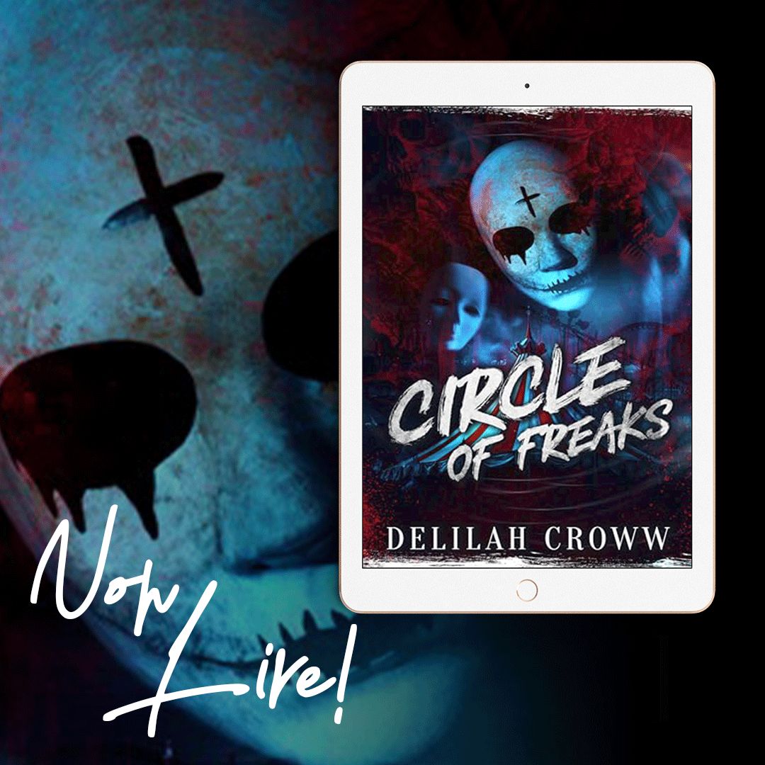 Step right up for a spine-tingling thrill ride! Delve into the dark and mysterious world of the paranormal circus with Circle of Freaks by Delilah Croww (AKA Carmen Rosales) Grab your copy now! amzn.to/3W6DqcI
