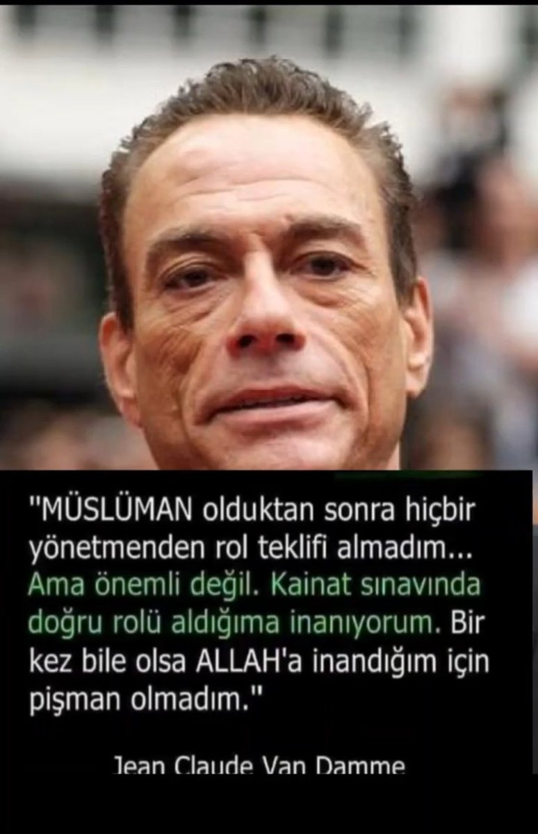 Müslüman olduğum için hiç bir zaman pişman olmadım. Vam deame