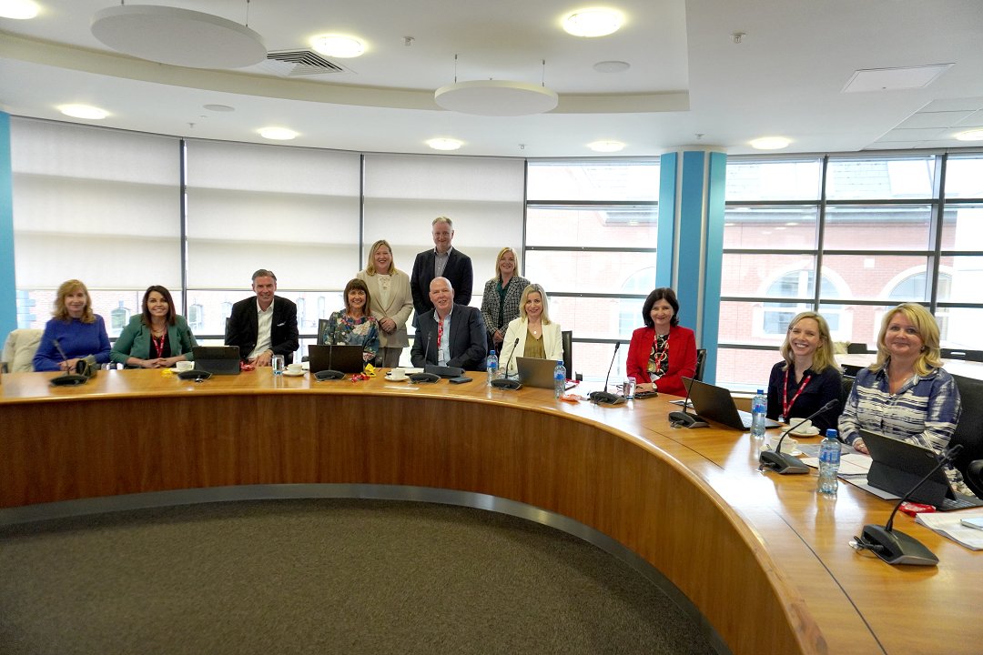 Today, we were delighted to host the Board meeting of @wibni in our Bedford Street office. The WiB Group play a pivotal role in building an inclusive economy by supporting a diverse network of women-led businesses, and we recently worked in collaboration to deliver our