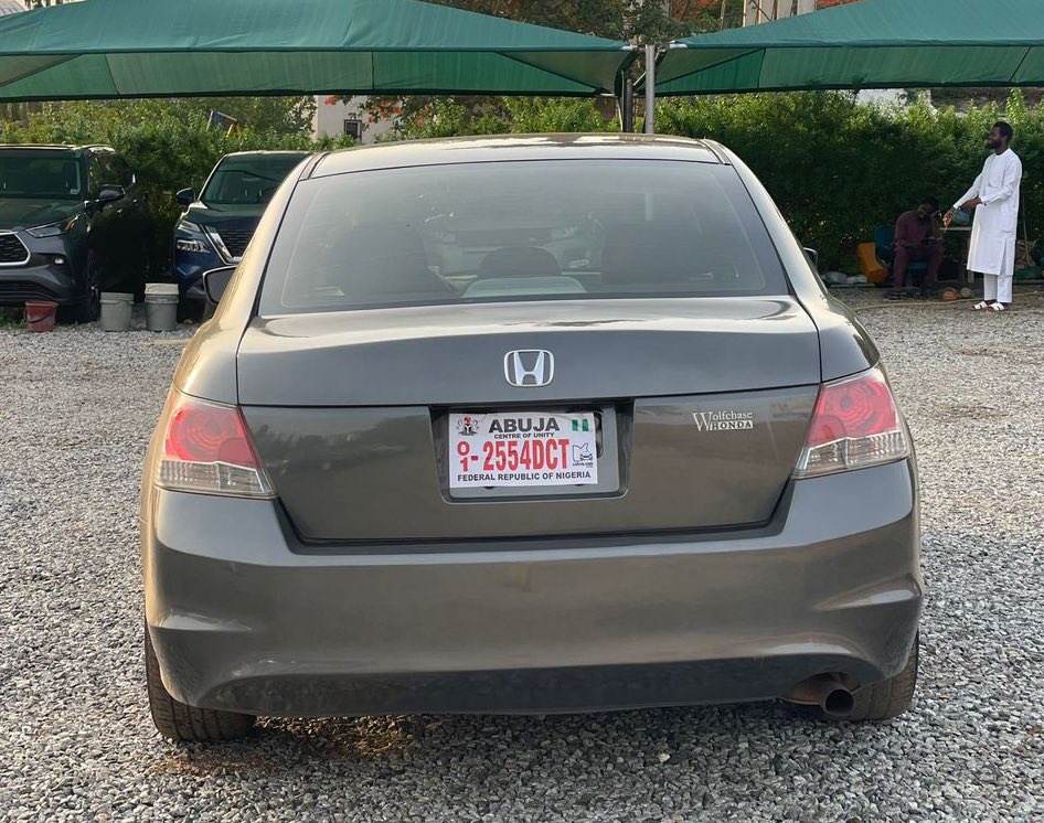 EXTREMELY CLEAN HONDA ACCORD LX 2008 MODEL WITH ORIGINAL DUTY GOING FOR 4M, ABUJA…#DaggashAutos

📞09078783000