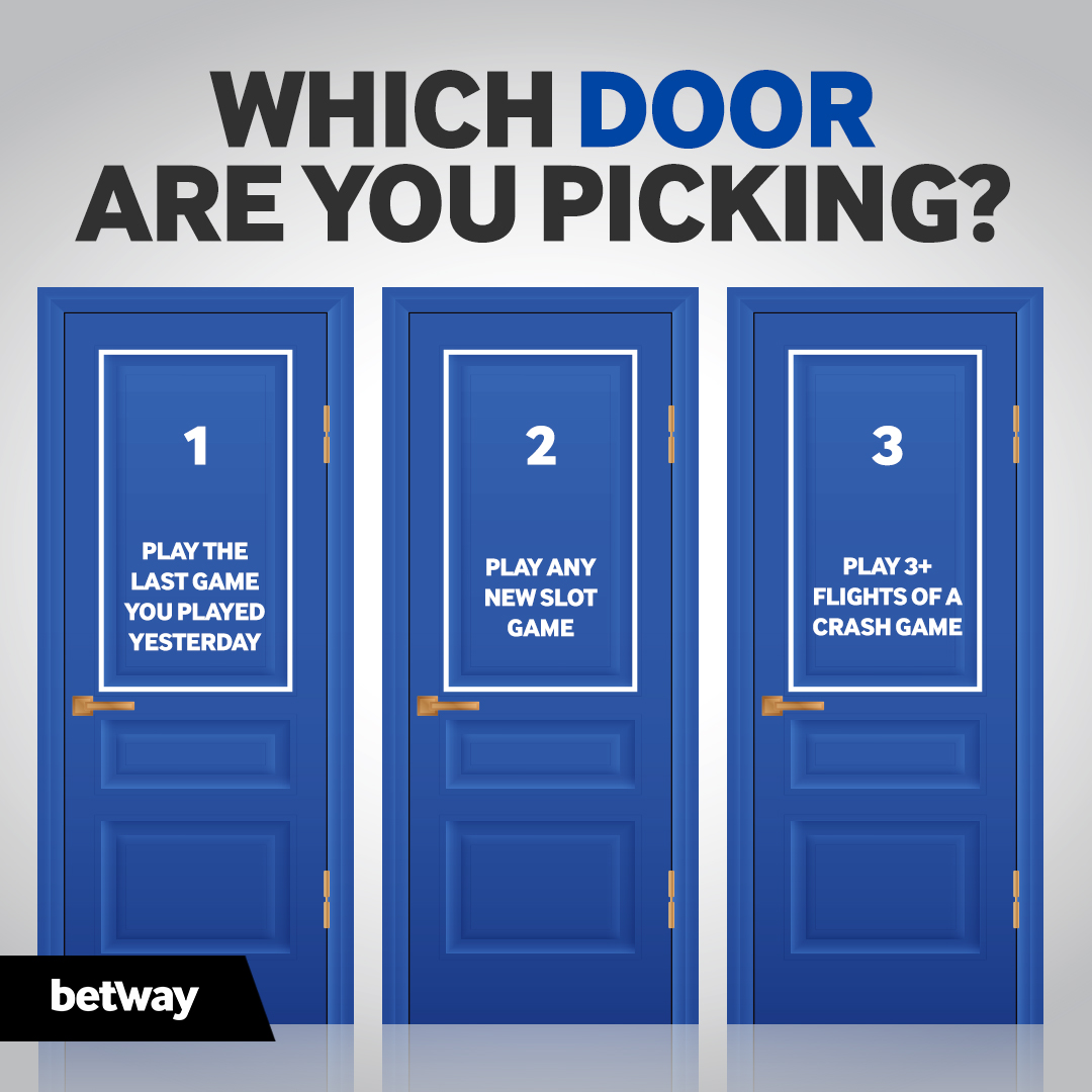 #BetwaySquad, when it comes to casino games, which door are you walking through today? 🚪 🚶 

1️⃣,  2️⃣  or 3️⃣