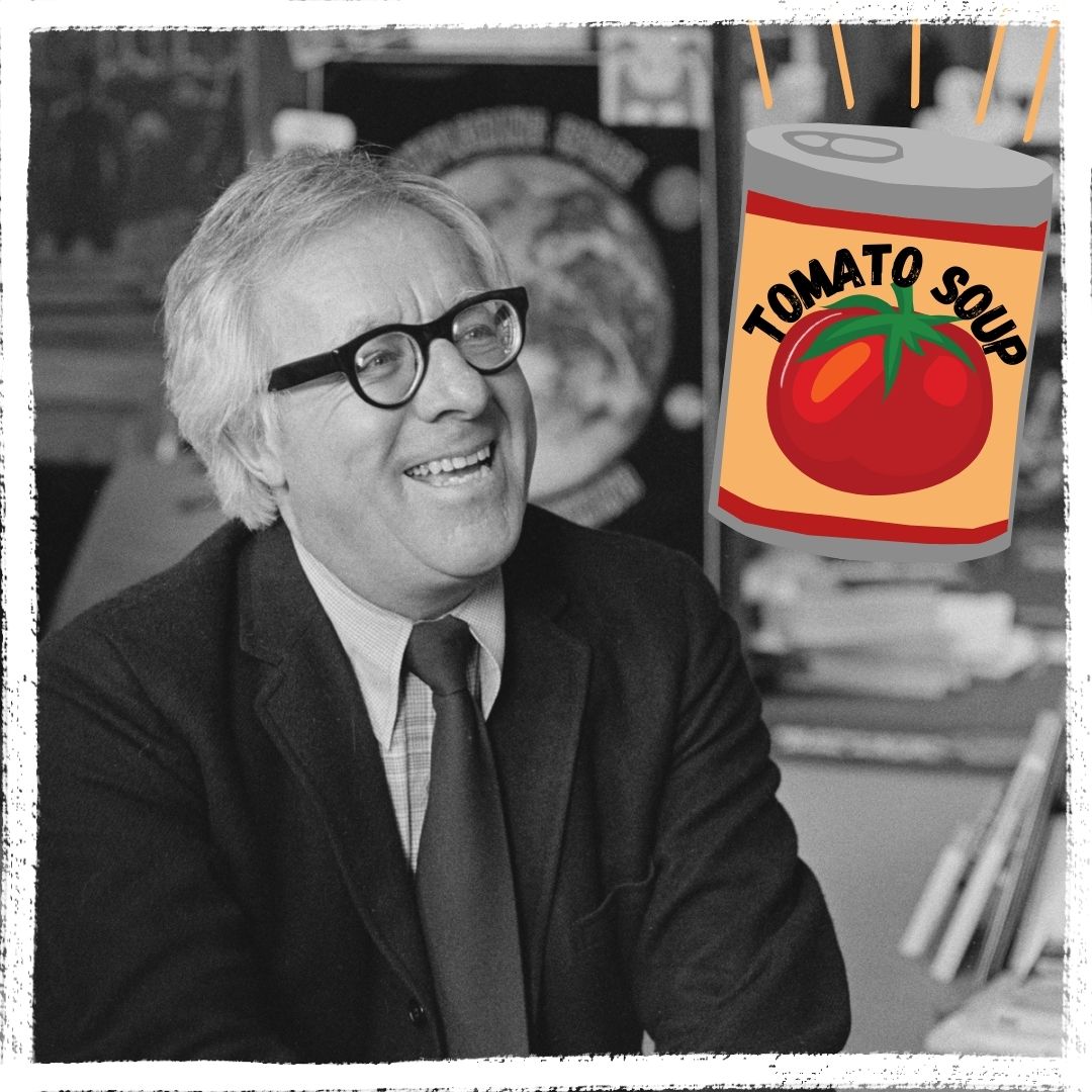 Did you know Bradbury once said that when he died, he planned to have his ashes placed in a Campbell’s tomato soup can and planted on Mars? In the end, he ended up going with something a whole lot simpler—a plain headstone bearing his name and “Author of Fahrenheit 451.” #FunFact