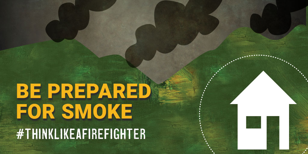 Reduce exposure when it’s smokey by limiting outdoor activities. Visitor centers and tourism bureaus can help you find recreational areas with better air quality! airnow.gov
#thinklikeafirefighter #wildfirepreparednessweek #OnlyYOU! #readyforwildfire #knowbeforeyougo