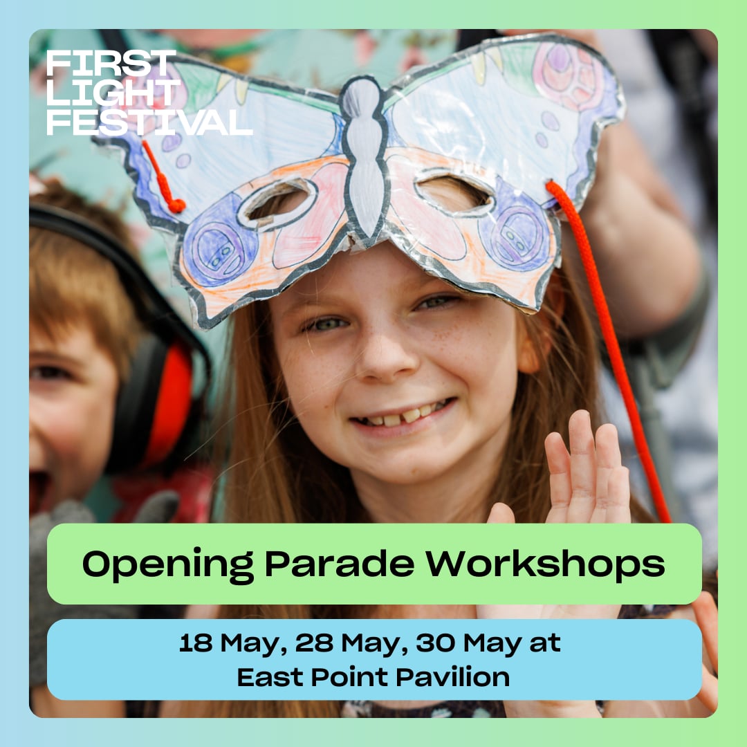 First Light Festival will once again get underway with a wonderful parade this year, and we need your help in creating headdresses, shakers, bunting and more! Join one of our creative workshops at East Point Pavilion this May and get involved! 👉 firstlightlowestoft.com/opening-parade/