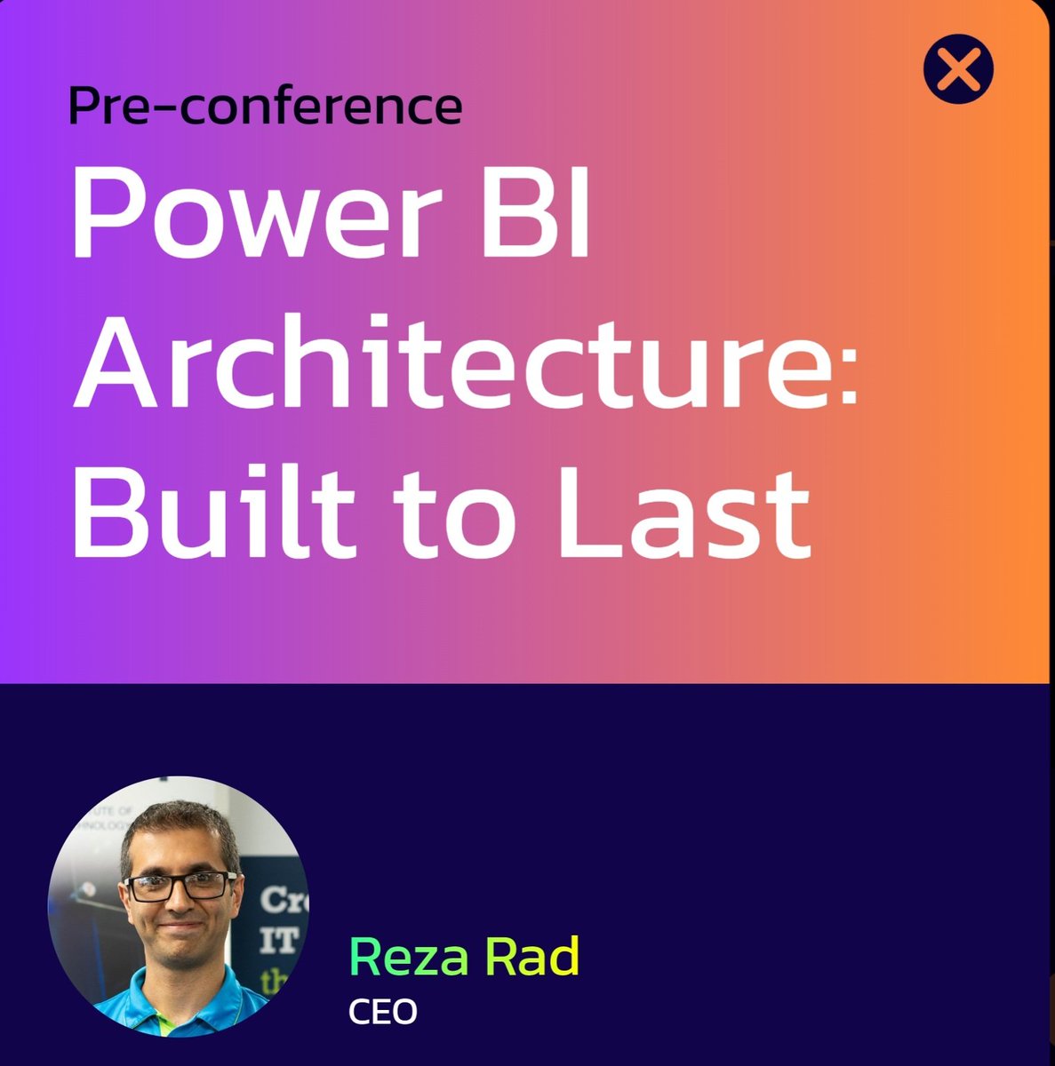 #PassSummit @PASSDataSummit pre conferences are announced 
and I will be doing a full day pre-conference on #PowerBI #architecture in November in Seattle 
can't wait to see you all there 
passdatacommunitysummit.com/sessions/?day=…