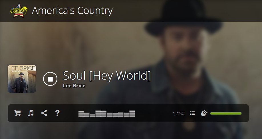 🙌Soul by @leebrice is one of my absolute favorite songs!!🤩🔥 Love this song very much.❤ Thank you @AmericasCountry for playing.🙏