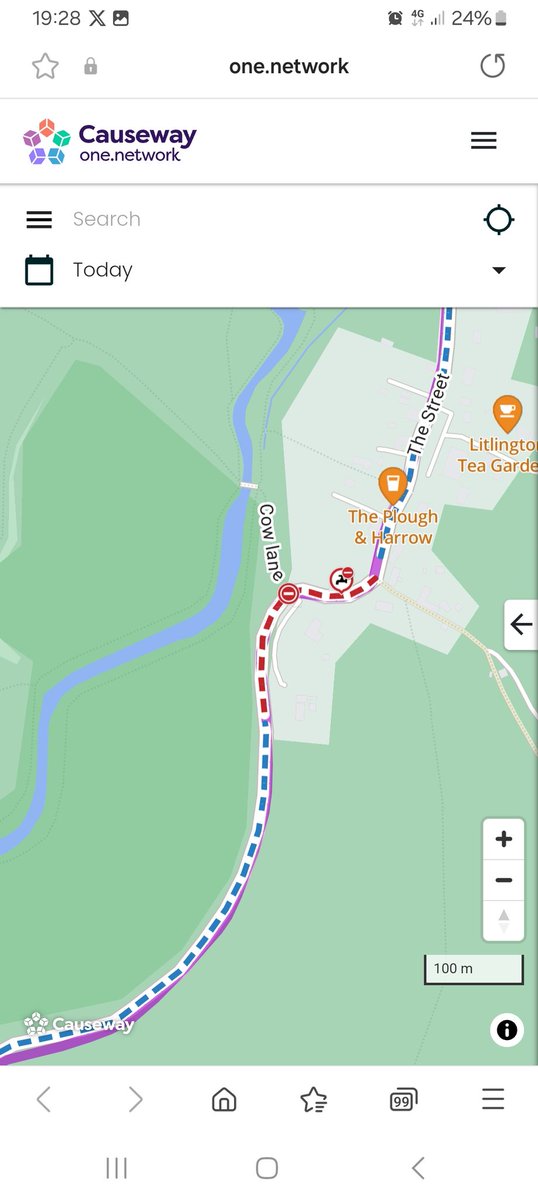 Littlington Rd at Littlington village closed bothways until the 2nd May roadworks no through route between Exceat near seaford and Alfriston @BBCSussex @seahavenfm @hailshamfm @SussexIncidents