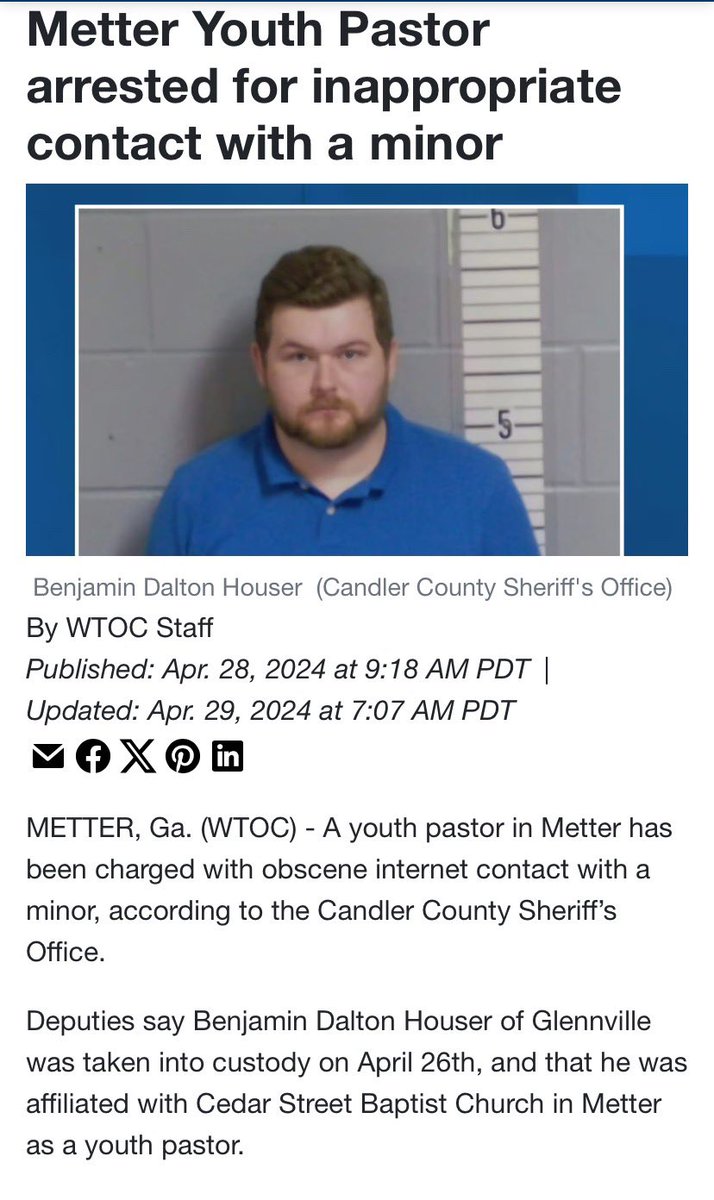 Notice he wasn’t working for “P*rnhub.” Will the professional #Traffickinghub crusaders care about this #CrimeScene?

#NotAylo #NotMindgeek #HypocrisyCry #JokeJustice 

wtoc.com/2024/04/28/met…