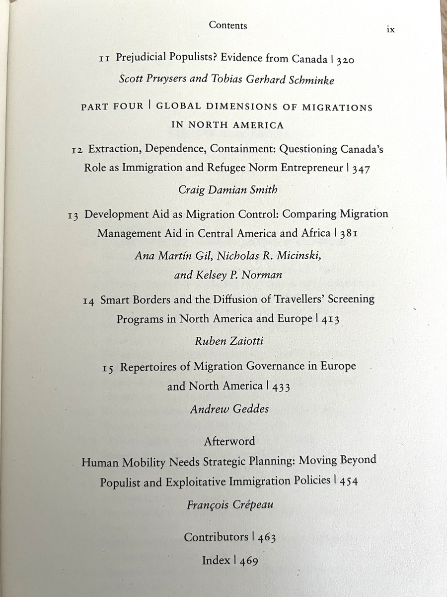 📚New book alert! @kelseypnorman, @anamarting2 & coauthor @nickmicinski wrote a chapter in “Migration Governance in North America” exploring the use of development aid for #migration control in Central America & Africa. You can get the book here: mqup.ca/migration-gove…