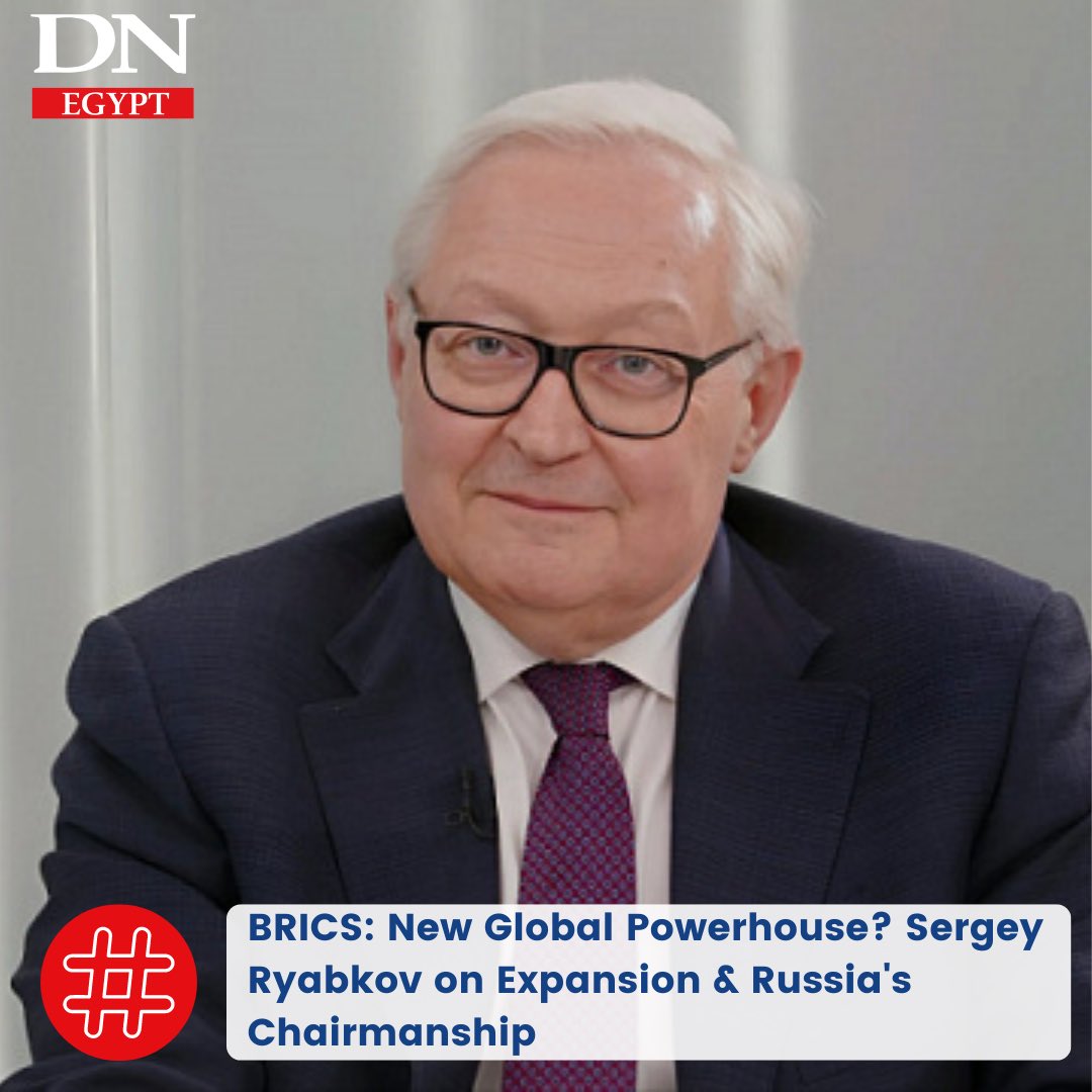BRICS: New Global Powerhouse? Sergey Ryabkov on Expansion & Russia's Chairmanship Watch video: youtu.be/nq1vkSIzyuM?fe…