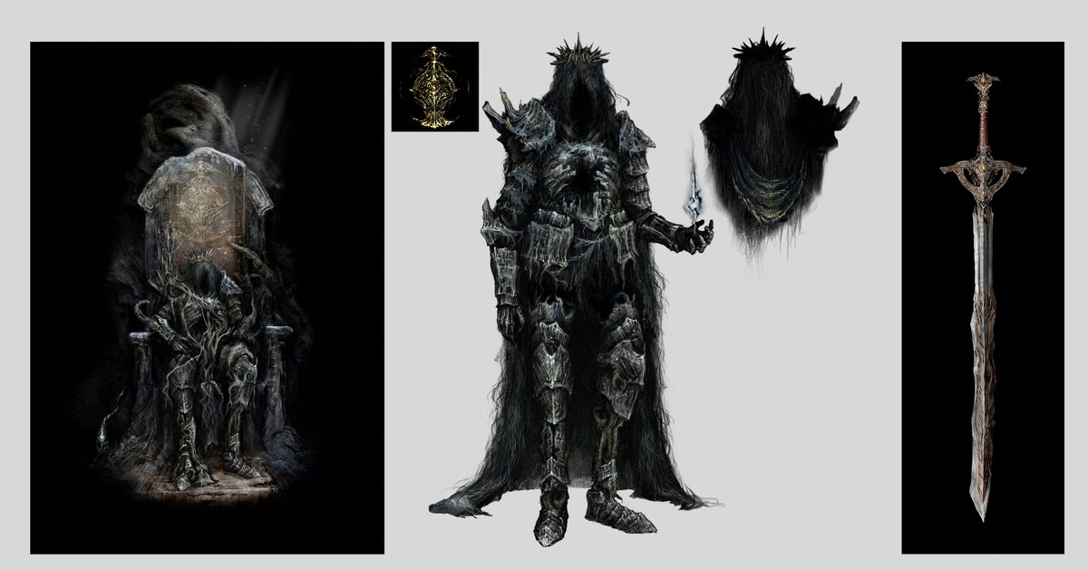 posting again (for those who haven't seen)
Ciaran, the Burned Servant of the Heavenly Flame #conceptart #darksouls #darkfantasy
