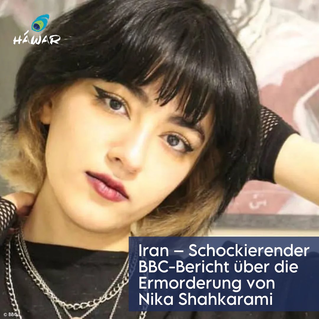 CN: Gewalt Ein schockierender #BBC-Bericht enthüllt die grausamen Todesumstände, unter denen die 15-jährige #NikaShakarami im Rahmen der „Frau, Leben, Freiheit“-Bewegung 2022 in Iran getötet wurde.