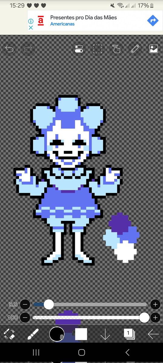 ThePianoFreak's tweet image. #Deltarune #Pixelart #pixelwork #myart 
FUCK the spamton self inserts. 
I love you Jevil self inserts! Look at this beautiful jester or clown idk