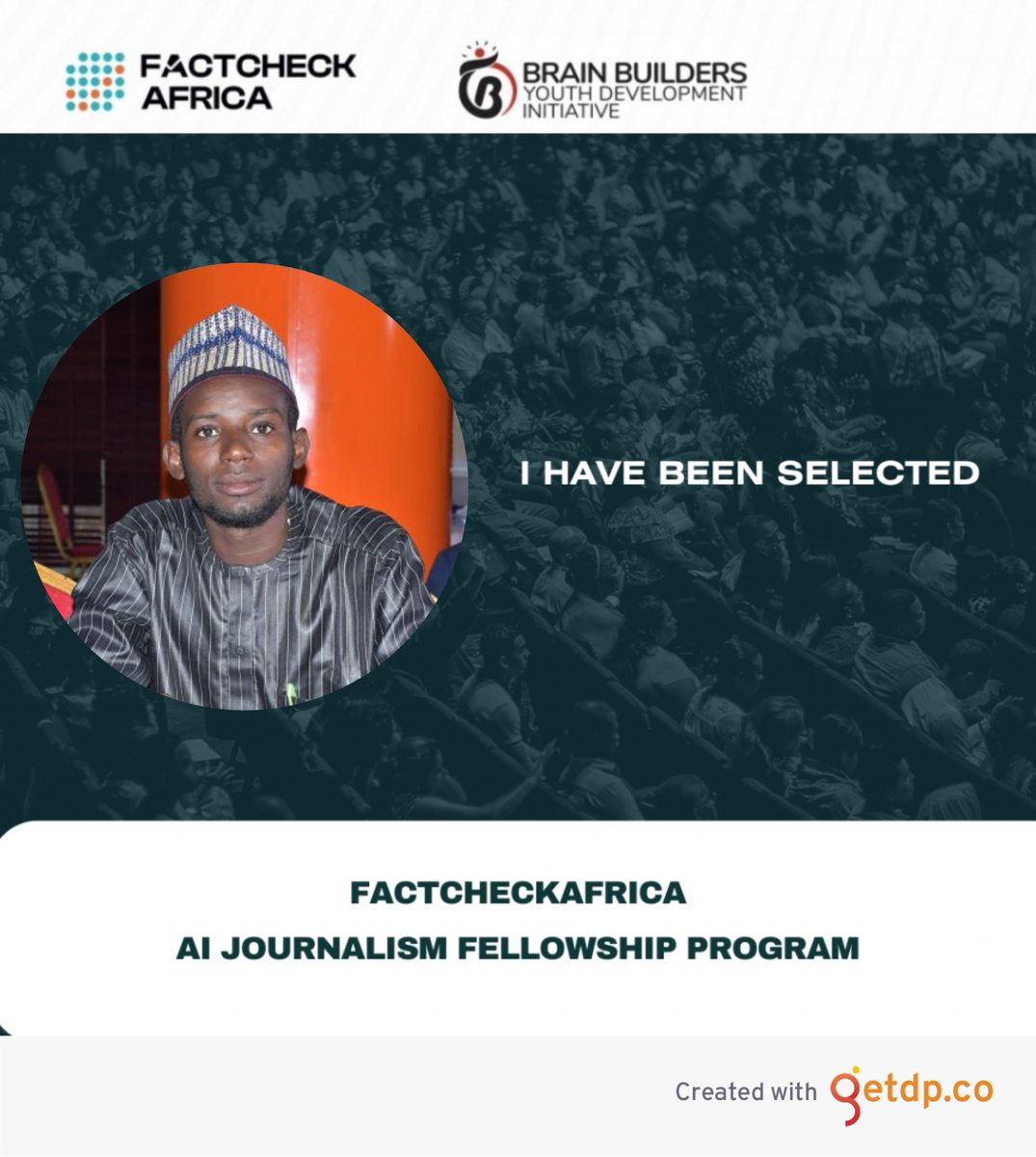 I'm thrilled to announce that I've been accepted into the FactCheckAfrica AI Journalism Fellowship Program!
Excited to explore the world of AI in journalism and make a positive impact. #AIJournalismFellowship  #JournalismAI #MediaInnovation #FactCheckAfrica #ExcitedForTheJourney
