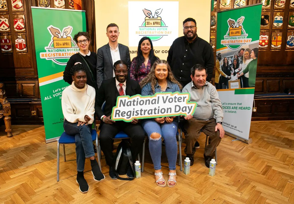 It was brilliant to be a panelist at the National Voter Registration Day event today in the Mansion House in Dublin. A really important day, that needs to continue into the future. Thank you to Liliana Fernández and Leon Diop for having me a part of such an important day. 🤍