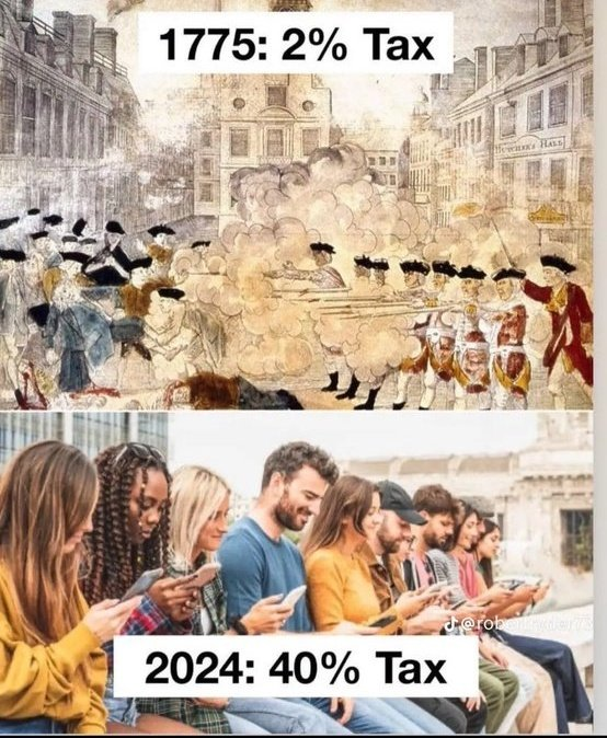 George Washington, a revered founding father of America, valiantly led the charge against British taxation, fighting not just for mere percentages, but for the very essence of freedom and liberty that define the United States of America. Yet, today, we find ourselves burdened